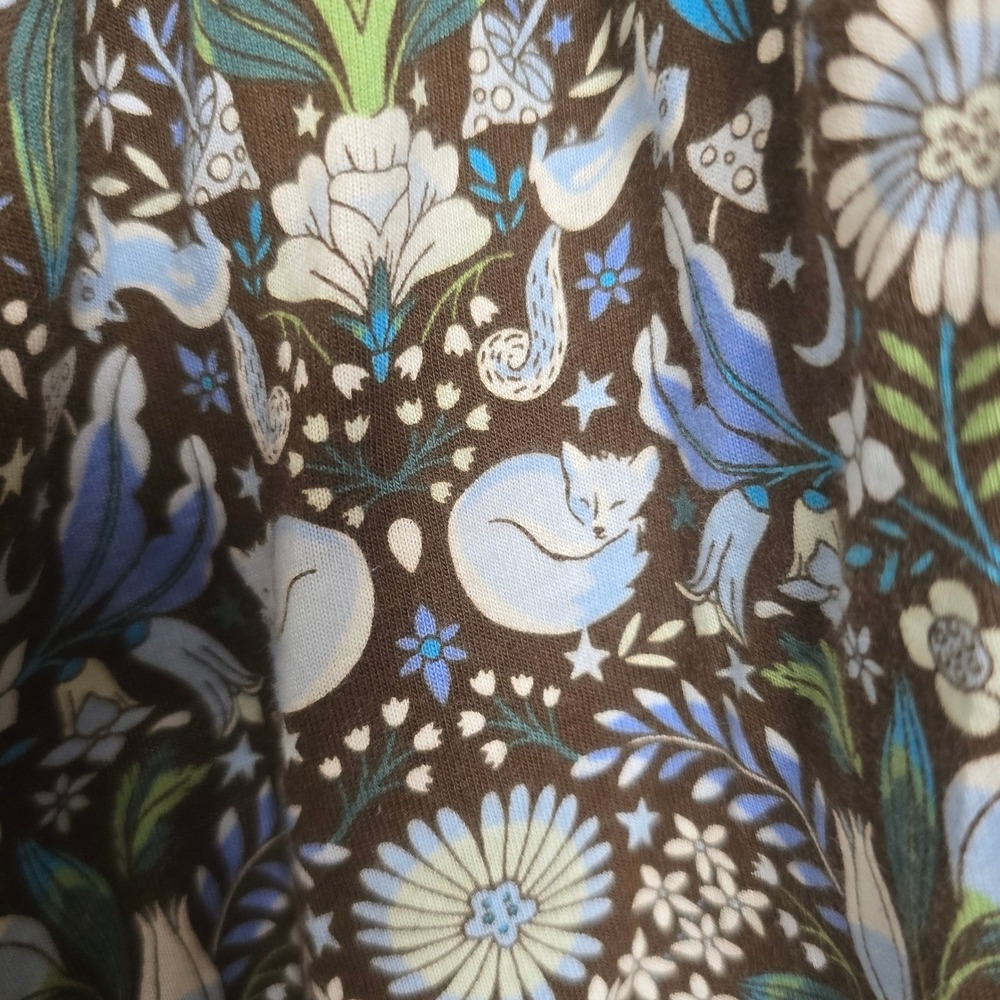 Vera Bradley Enchanted Woodland Pajama Set Womens XL 2PC Top Pants Loungewear - Picture 14 of 15